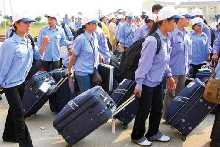 Lao động xuất khẩu Việt Nam di chuyển sang thị trường quốc tế