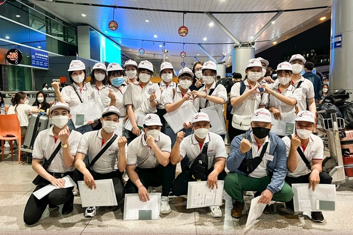 Người Việt tham gia chương trình xuất khẩu lao động