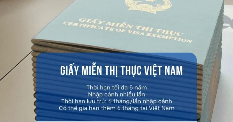 Hướng Dẫn Thủ Tục Xin Miễn Thị Thực 5 Năm Cho Kiều Bào 2026 2 Sở hữu Giấy miễn thị thực 5 năm giúp kiều bào tự do đi lại và tiết kiệm đáng kể chi phí xin visa mỗi lần về nước.